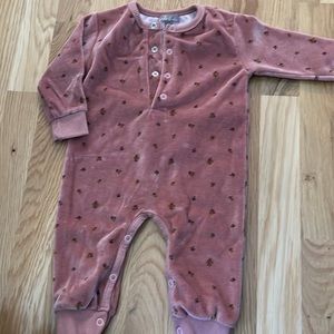 Emile et ida velour floral